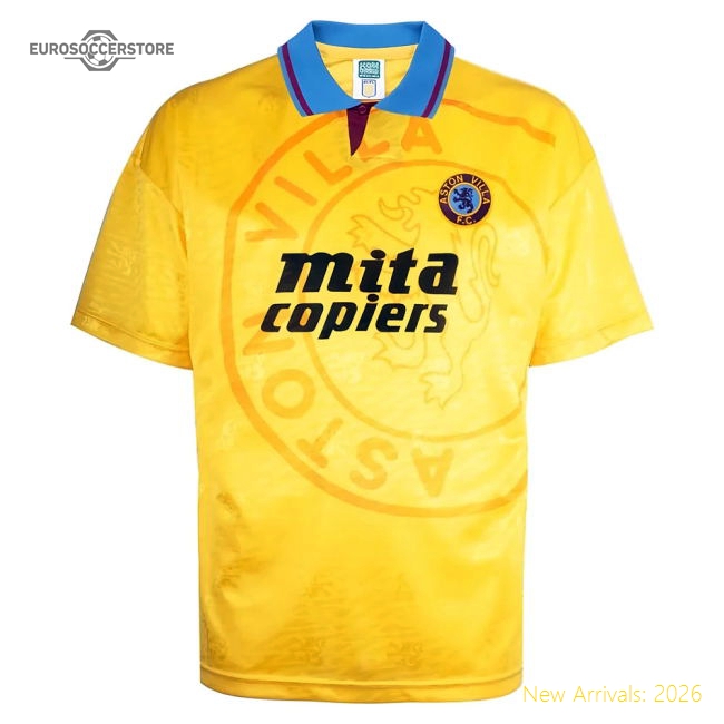 Aston Villa 1990 Third Retro Shirt-Football Jersey Hub