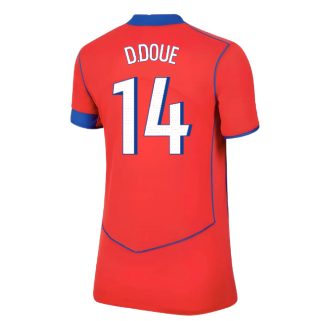 2025-2026 PSG Third Shirt (Womens) (D.Doue 14)-Football Jersey Hub