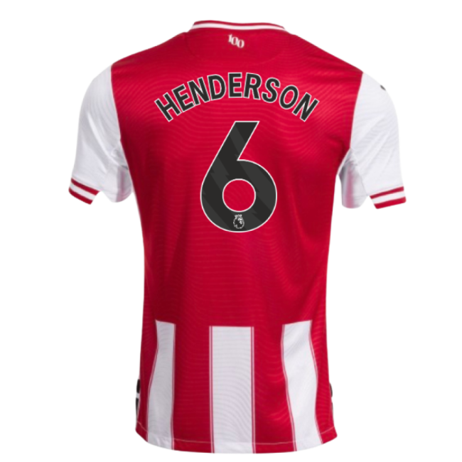 2025-2026 Brentford Home Shirt (Henderson 6)-Football Jersey Hub