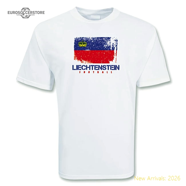 Leichtenstein Football T-shirt-Football Jersey Hub