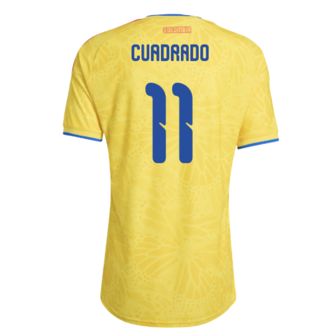 2026-2027 Colombia Authentic Home Shirt (Cuadrado 11)-Football Jersey Hub