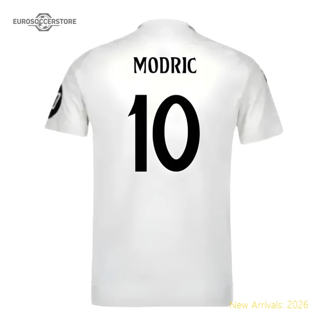 2024-2025 Real Madrid Authentic Home Shirt (Modric 10)-Football Jersey Hub