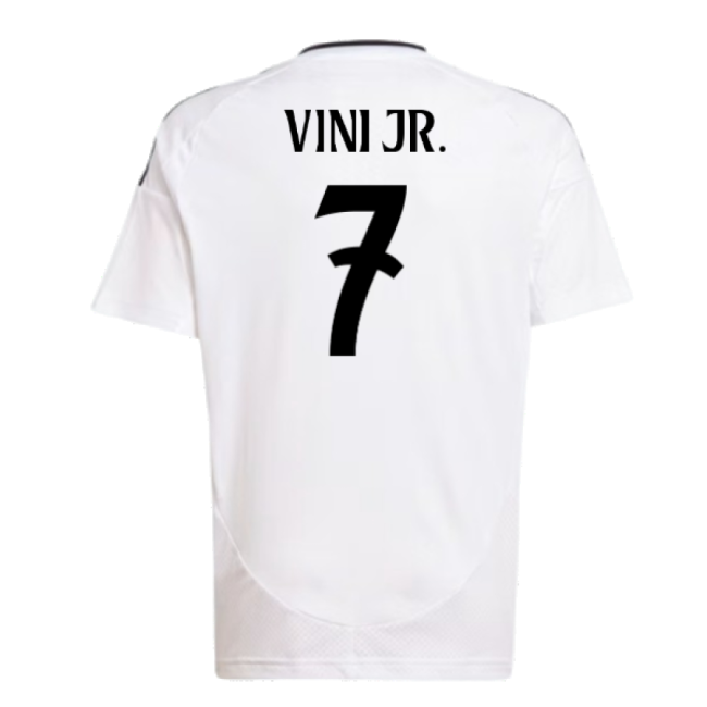 2024-2025 Real Madrid Home Shirt (Kids) (Vini Jr. 7)-Football Jersey Hub