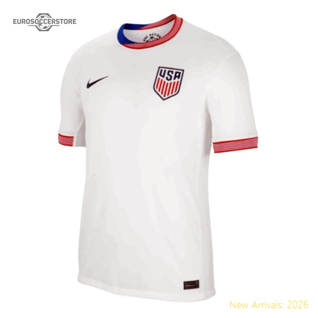 2024-2025 United States USA Home Shirt (MCBRIDE 20)-Football Jersey Hub