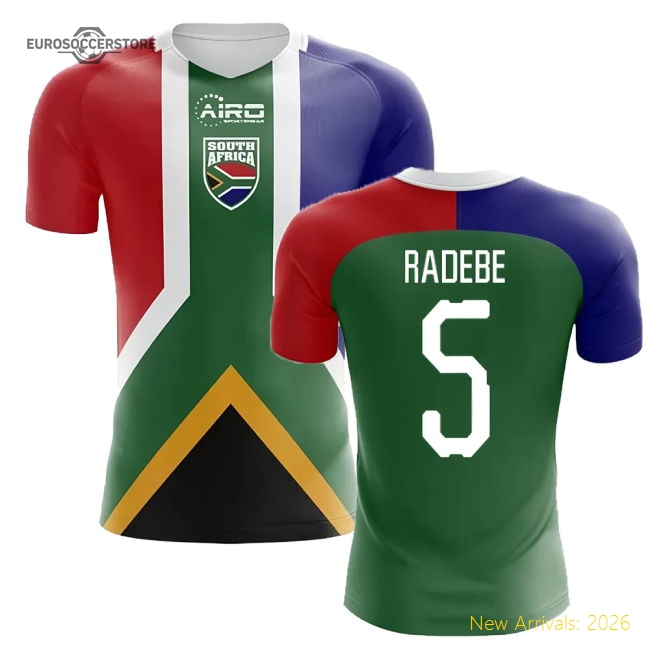 2018-2019 South Africa Home Concept Football Shirt (RADEBE 5)-Football Jersey Hub