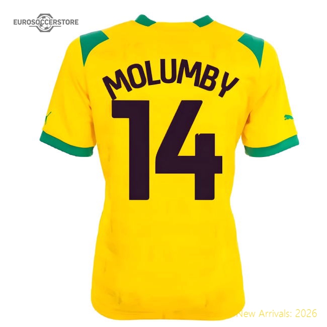 2022-2023 West Bromwich Albion Away Shirt (MOLUMBY 14)-Football Jersey Hub