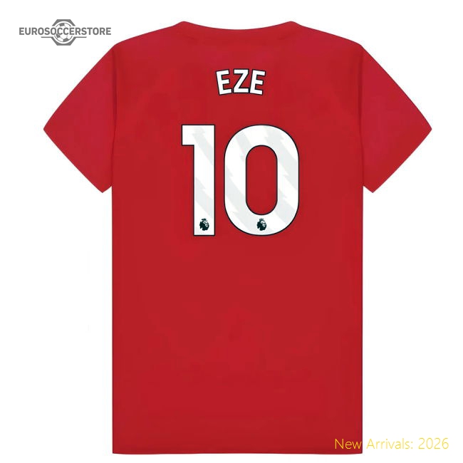 Arsenal Poly T-Shirt (Red) - Kids (Eze 10)-Football Jersey Hub