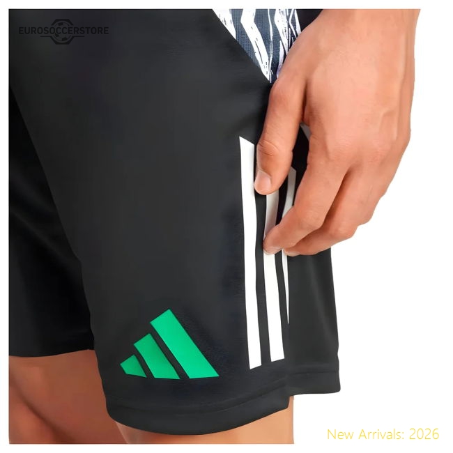 2024-2025 Arsenal EU Training Shorts (Black)-Football Jersey Hub