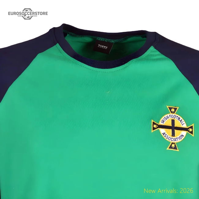 Northern Ireland Raglan Sleeve T-Shirt-Football Jersey Hub