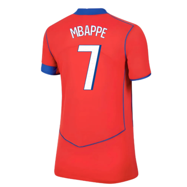 2025-2026 PSG Third Shirt (Womens) (Mbappe 7)-Football Jersey Hub