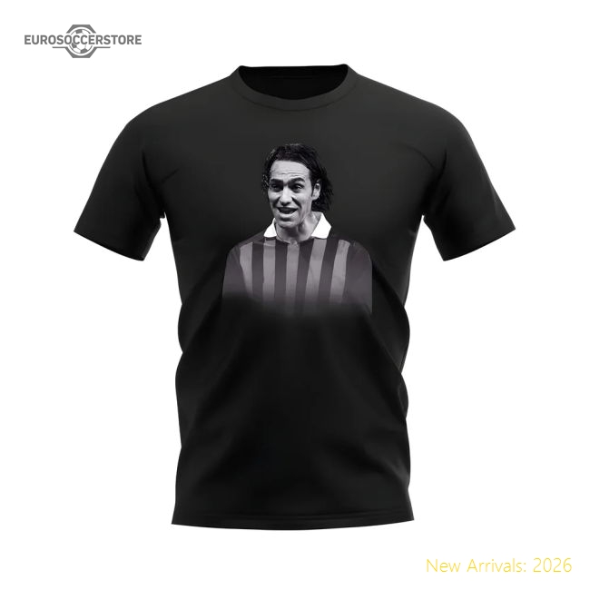 Alessandro Nesta AC Milan Legend T-Shirt (Black)-Football Jersey Hub