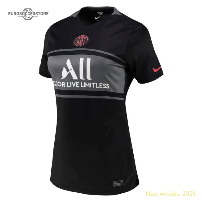 PSG 2021-2022 Womens 3rd Shirt (NEYMAR JR 10)-Football Jersey Hub