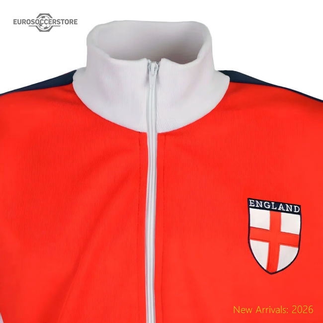 England Shield Track Top-Football Jersey Hub