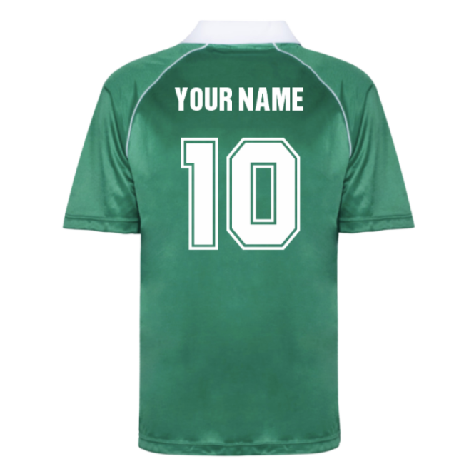 1980 West Germany Away European Championship Shirt (Your Name)-Football Jersey Hub