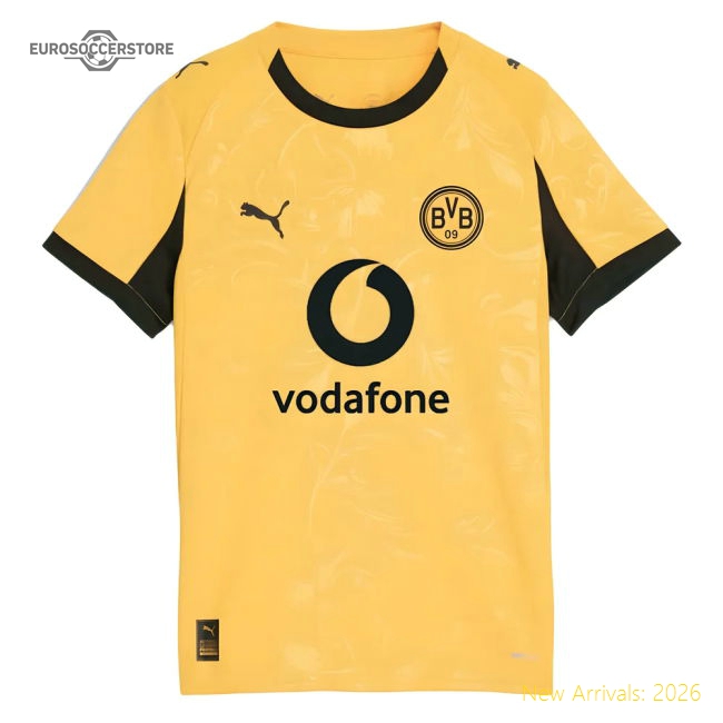 2025-2026 Borussia Dortmund Cup Shirt (Kids)-Football Jersey Hub