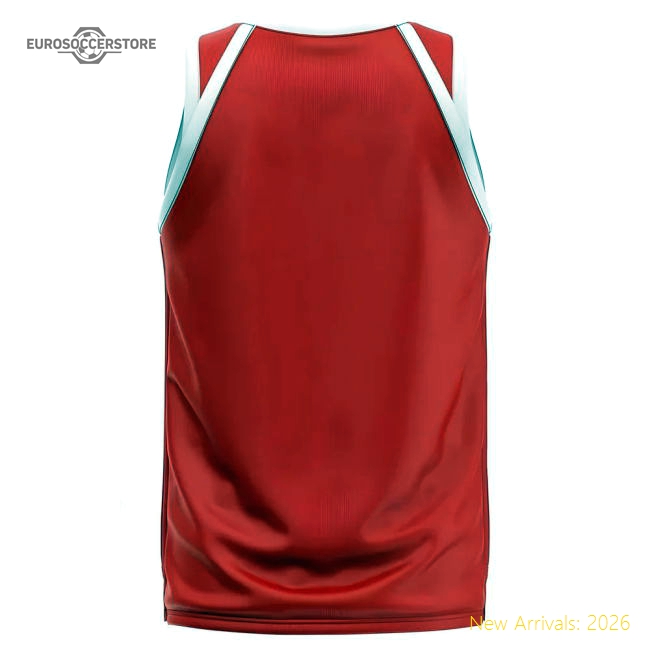 Croatia Home Concept Basketball Shirt - Baby-Football Jersey Hub