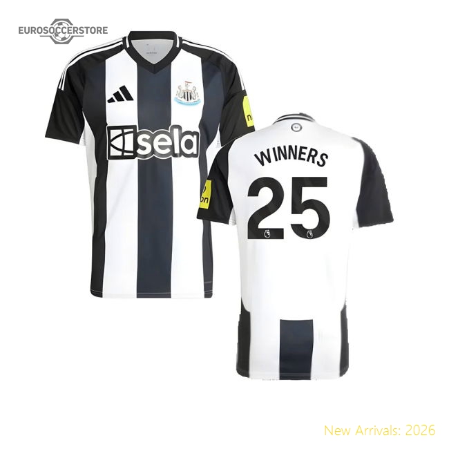 2024-2025 Newcastle Home Shirt (Winners 25)-Football Jersey Hub