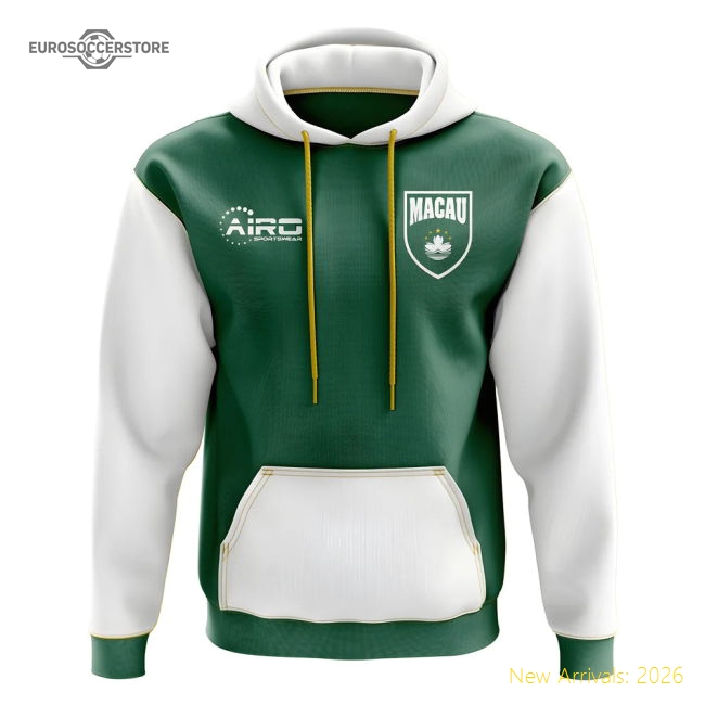 Macau Concept Country Football Hoody (Green)-Football Jersey Hub