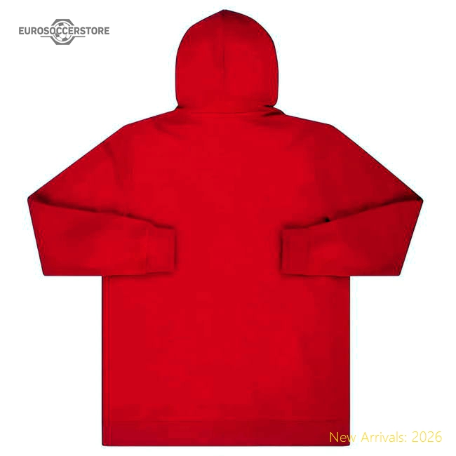 2022-2023 Egypt FtblCore Hoody (Red)-Football Jersey Hub