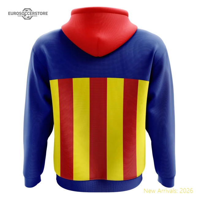 2025-2026 Catalunya Home Concept Hoody (Kids)-Football Jersey Hub