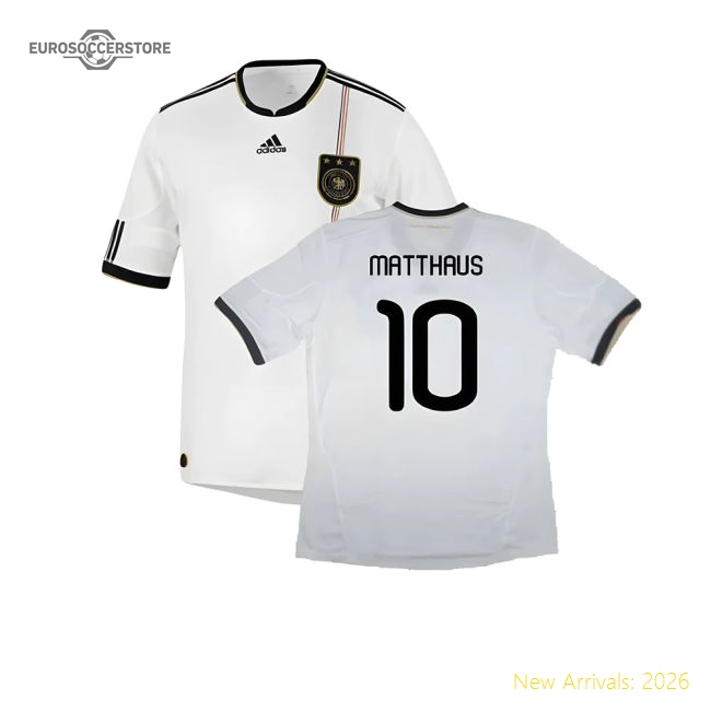 Germany 2010-11 Home Shirt ((Excellent) XL) (MATTHAUS 10)-Football Jersey Hub