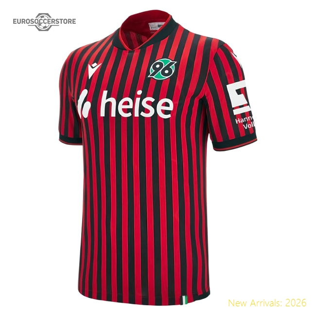 2025-2026 Hannover 96 Home Shirt (Your Name)-Football Jersey Hub