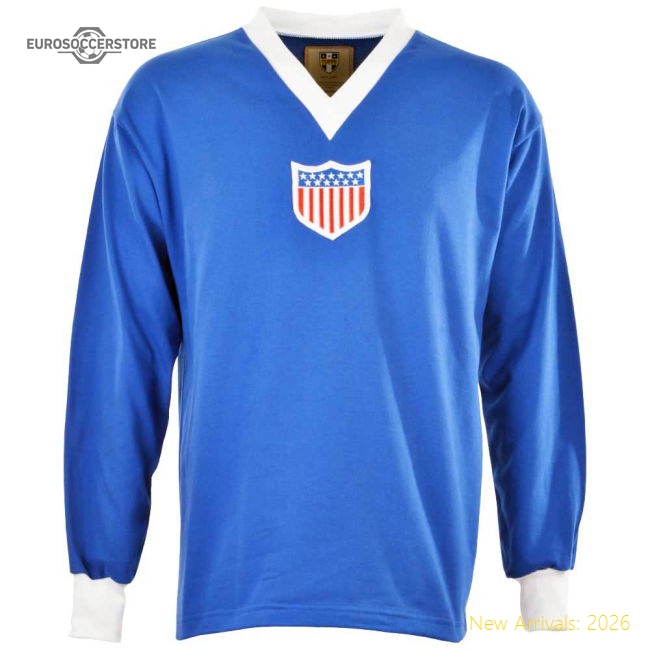 USA 1934 World Cup Retro Football Shirt-Football Jersey Hub