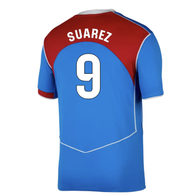 2025-2026 Atletico Madrid Third Shirt (Suarez 9)-Football Jersey Hub