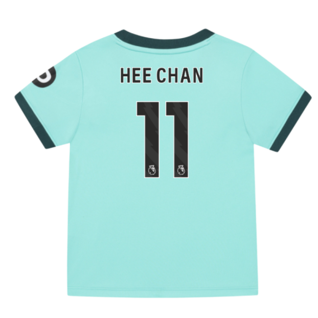 2025-2026 Wolves Away Infant Kit (Hee Chan 11)-Football Jersey Hub
