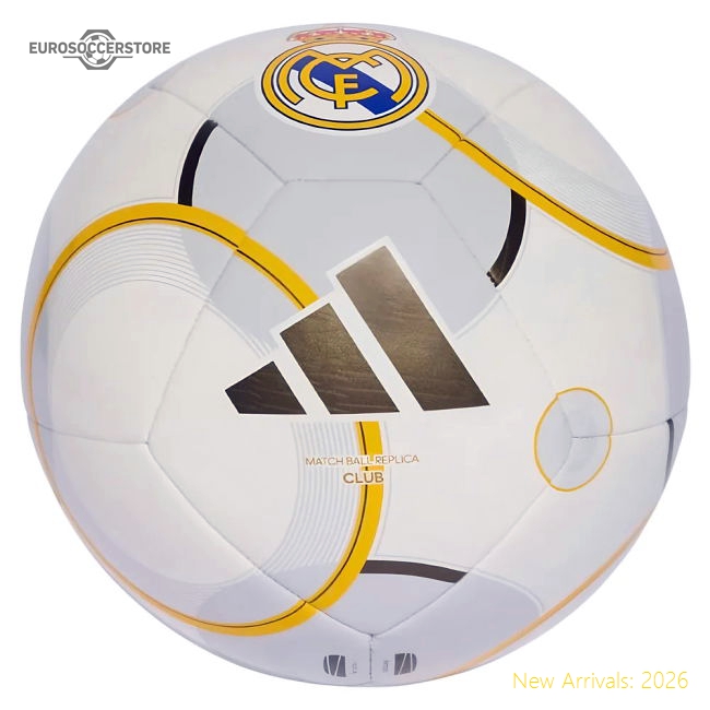 2025-2026 Real Madrid Club Football (White)-Football Jersey Hub