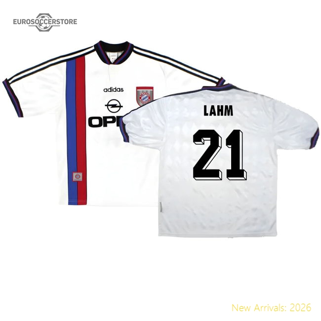 Bayern Munich 1996-98 Away Shirt ((Very Good) S) (Lahm 21)-Football Jersey Hub