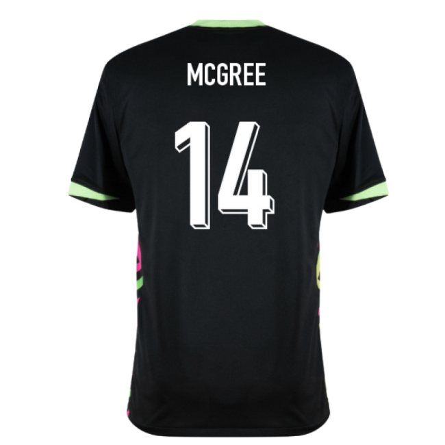 2025-2026 Australia Away Shirt (McGree 14)-Football Jersey Hub