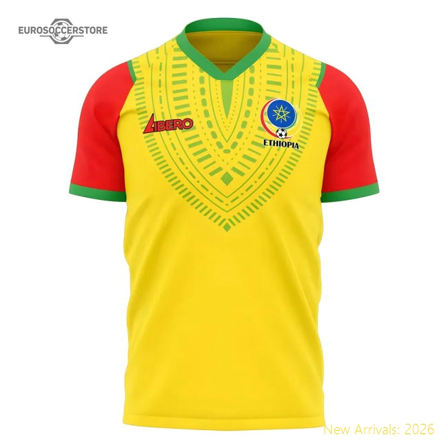 Ethiopia 2025-2026 Third Concept Football Kit (Libero)-Football Jersey Hub