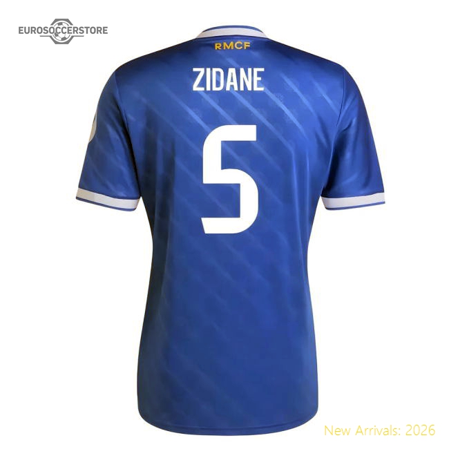 2025-2026 Real Madrid Third Shirt (Zidane 5)-Football Jersey Hub