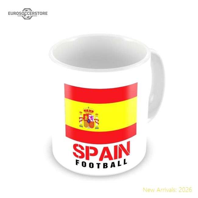 Spain World Cup Mug-Football Jersey Hub