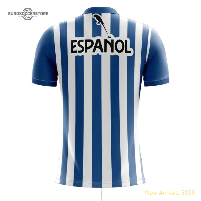 2025-2026 Espanyol Home Concept Football Shirt-Football Jersey Hub