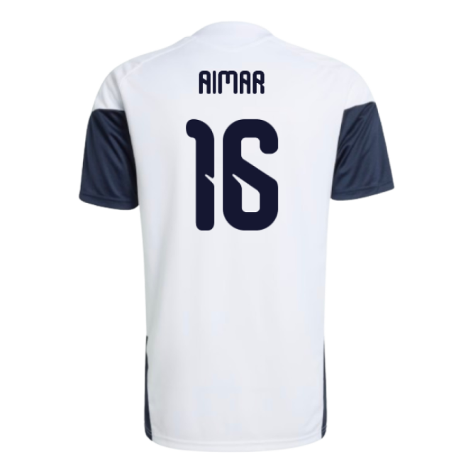 2026-2027 Argentina Training Jersey (White) (Aimar 16)-Football Jersey Hub