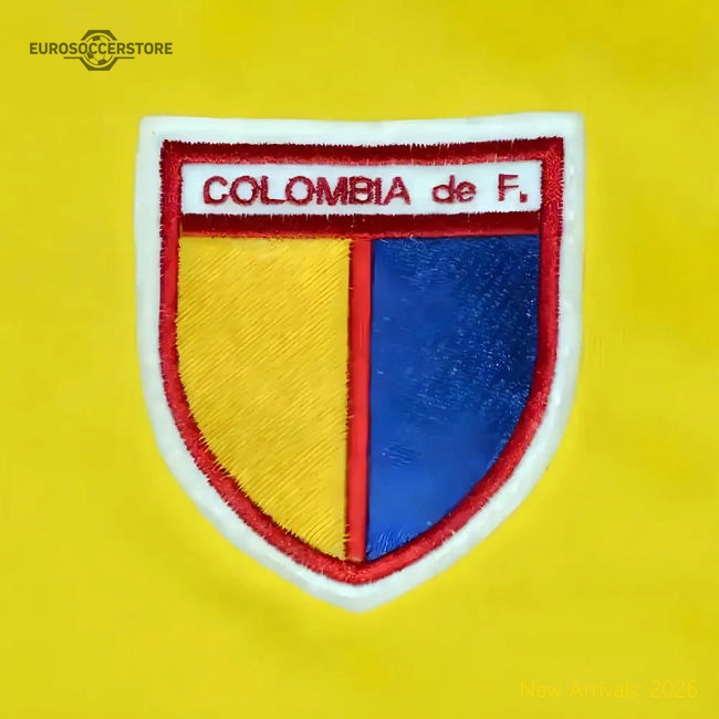 Colombia 1985 Retro Football Shirt-Football Jersey Hub