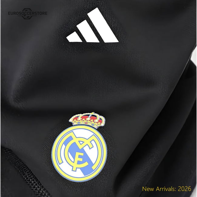 2025-2026 Real Madrid Neckwarmer (Black)-Football Jersey Hub