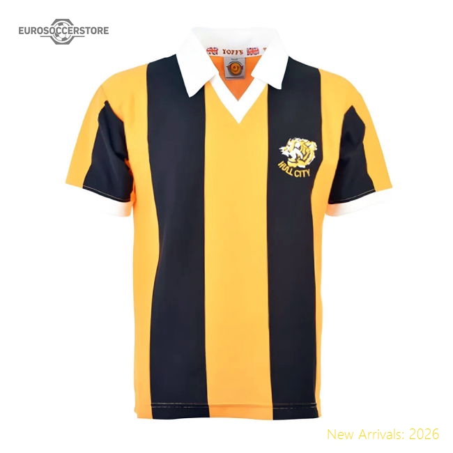 Hull City 1975-1980 Retro Football Shirt-Football Jersey Hub