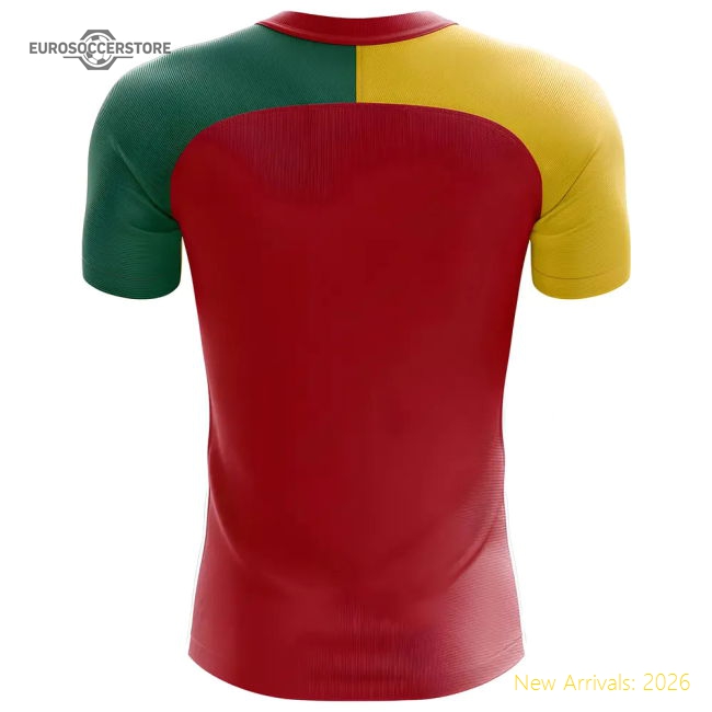 2025-2026 Cameroon Flag Concept Football Shirt - Womens-Football Jersey Hub