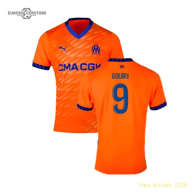 2024-2025 Marseille Third Shirt (Gouiri 9)-Football Jersey Hub
