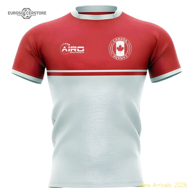 2025-2026 Canada Training Concept Rugby Shirt - Womens-Football Jersey Hub