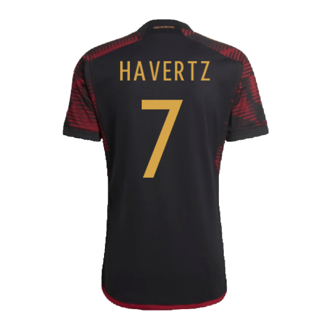 2022-2023 Germany Away Shirt (HAVERTZ 7)-Football Jersey Hub