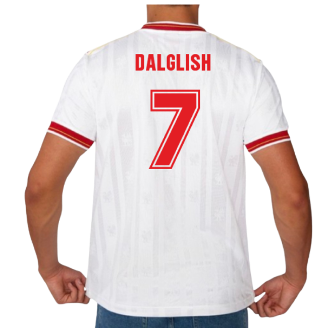 1986 Liverpool Away Crown Paints Retro Shirt (DALGLISH 7)-Football Jersey Hub