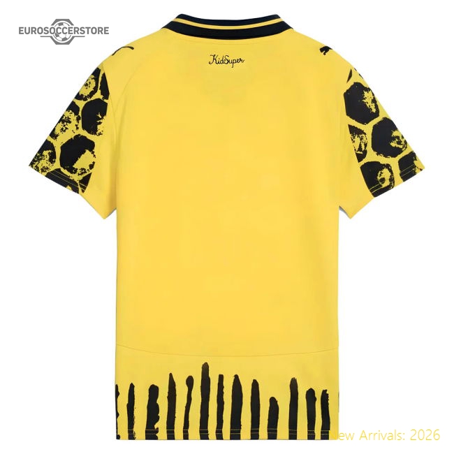 2025-2026 KIDSUPER x Borussia Dortmund CWC Shirt - Kids (Haaland 9)-Football Jersey Hub