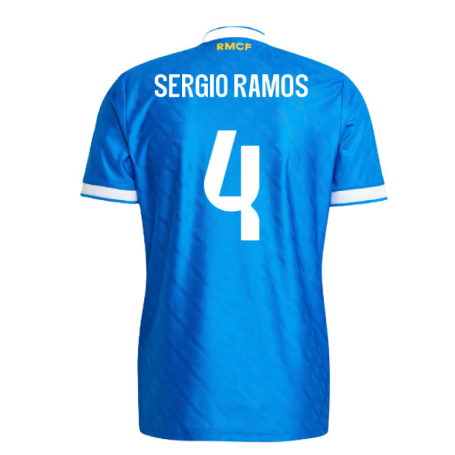 2025-2026 Real Madrid Authentic Third Shirt (Sergio Ramos 4)-Football Jersey Hub