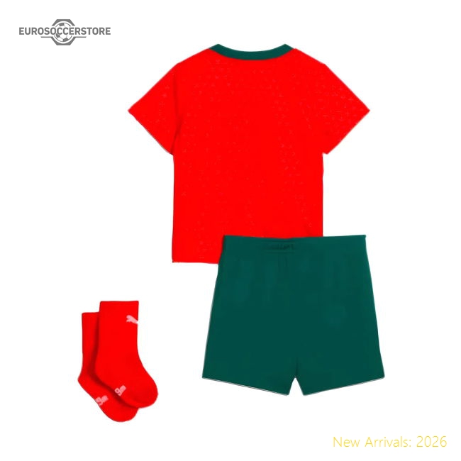 2025-2026 Portugal Home Baby Kit-Football Jersey Hub