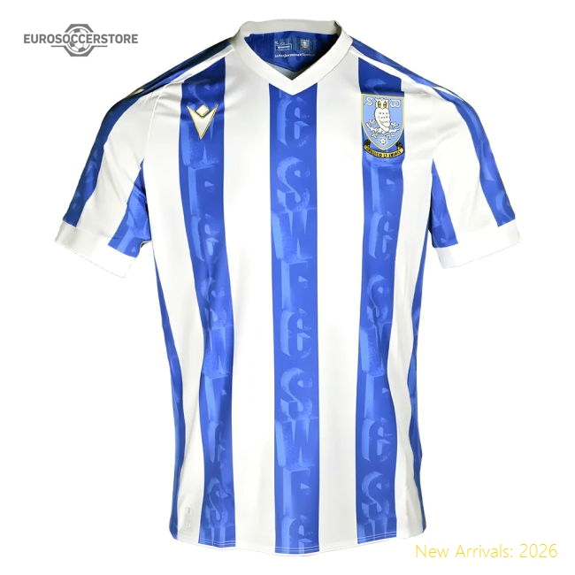 2025-2026 Sheffield Wednesday Home Shirt-Football Jersey Hub