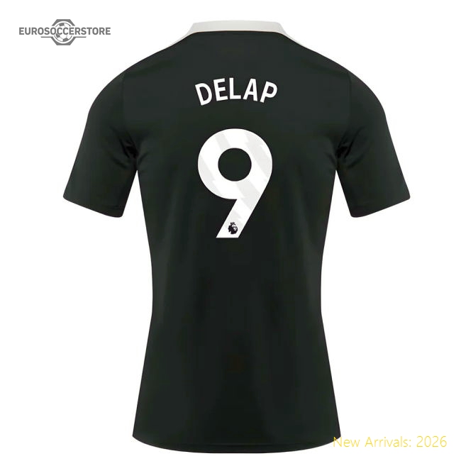 2025-2026 Chelsea Dri-Fit Strike Training Shirt (Green) (Delap 9)-Football Jersey Hub